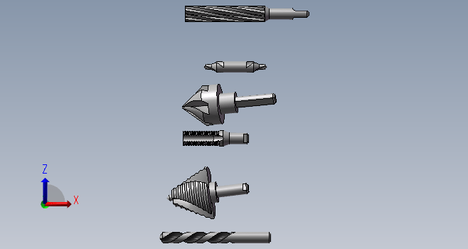 F0024-钻头模型合集