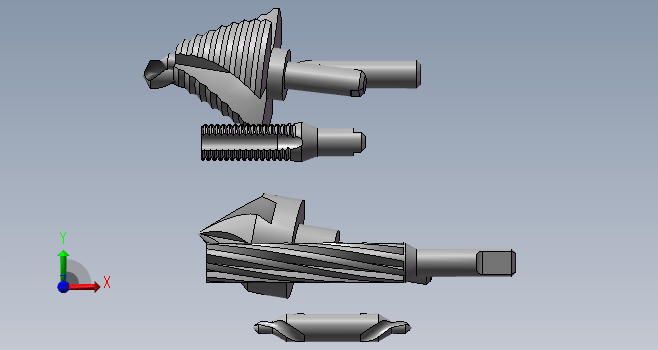 F0024-钻头模型合集
