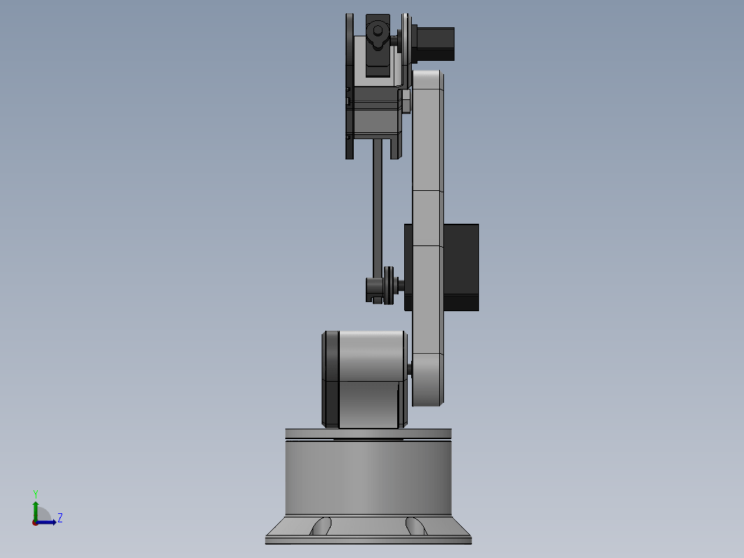 小型3D打印5自由度机械臂