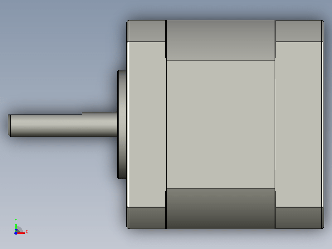 YK42HB38-02A  42mm两相步进电机（3D）