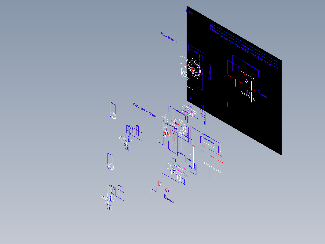 SDA气缸 83-SDA-16-BZW