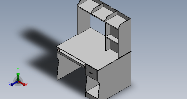 K9676-Office Desk工作桌