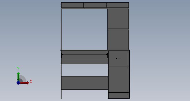 K9676-Office Desk工作桌