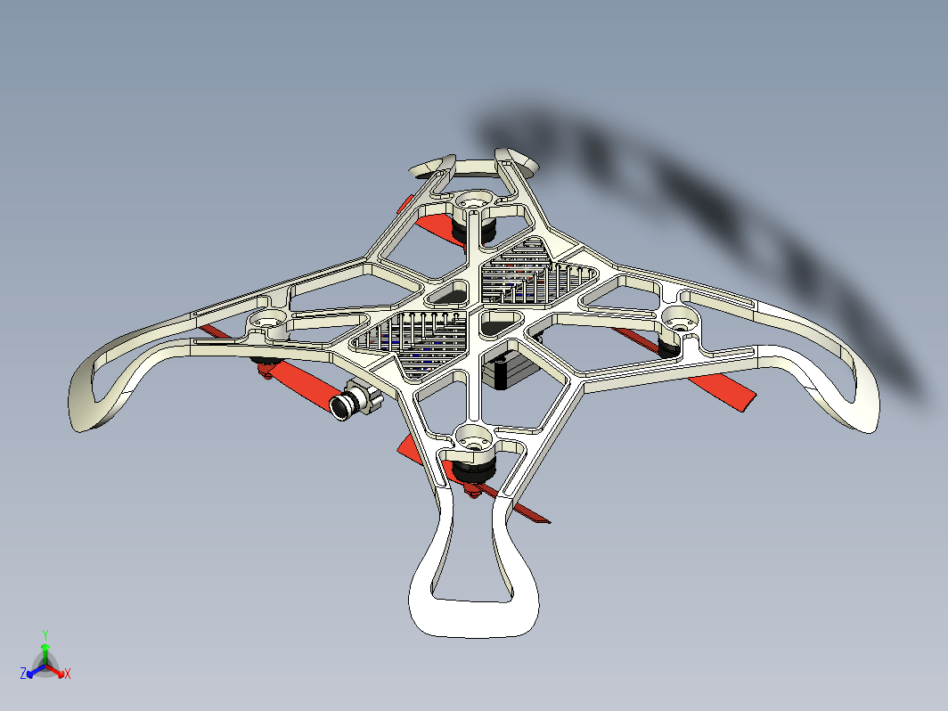 四轴飞行器框架结构 YATHISH