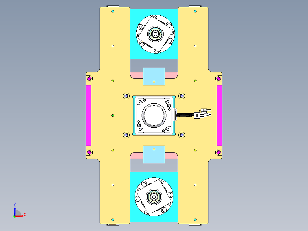 双头打螺丝枪夹具