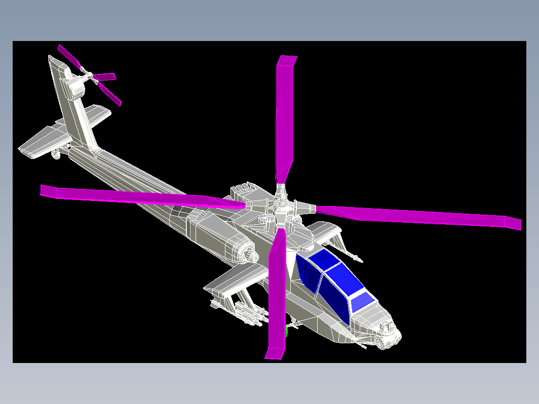 CAD档飞机