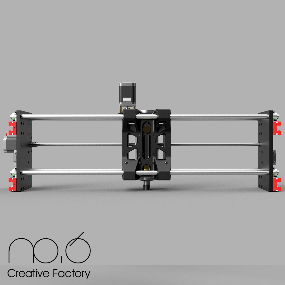 CNC Router主轴置实验结构