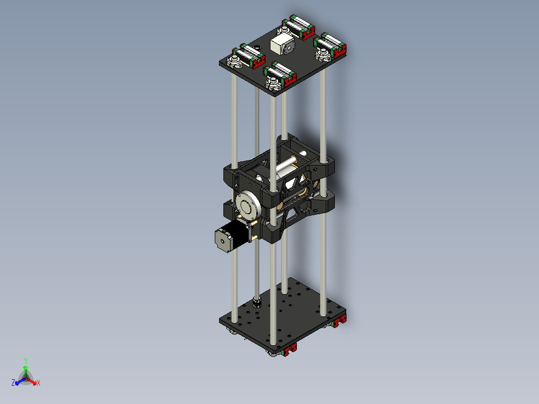 CNC Router主轴置实验结构