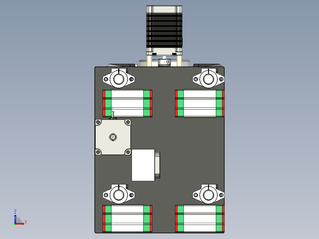 CNC Router主轴置实验结构