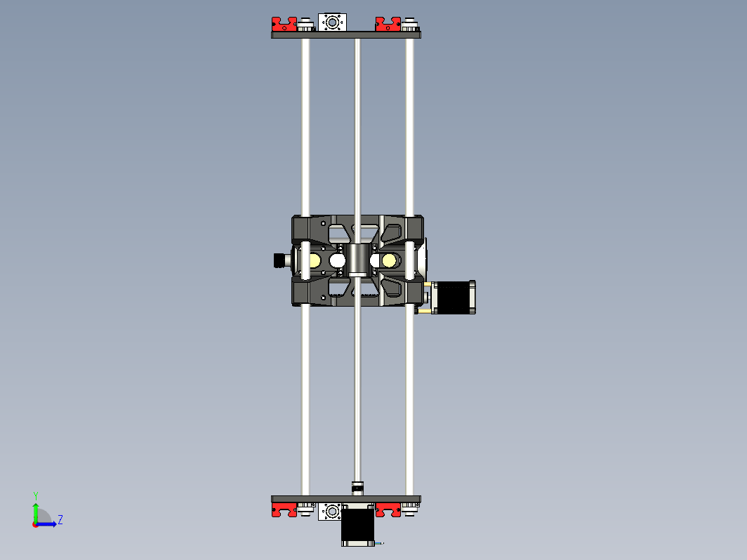 CNC Router主轴置实验结构