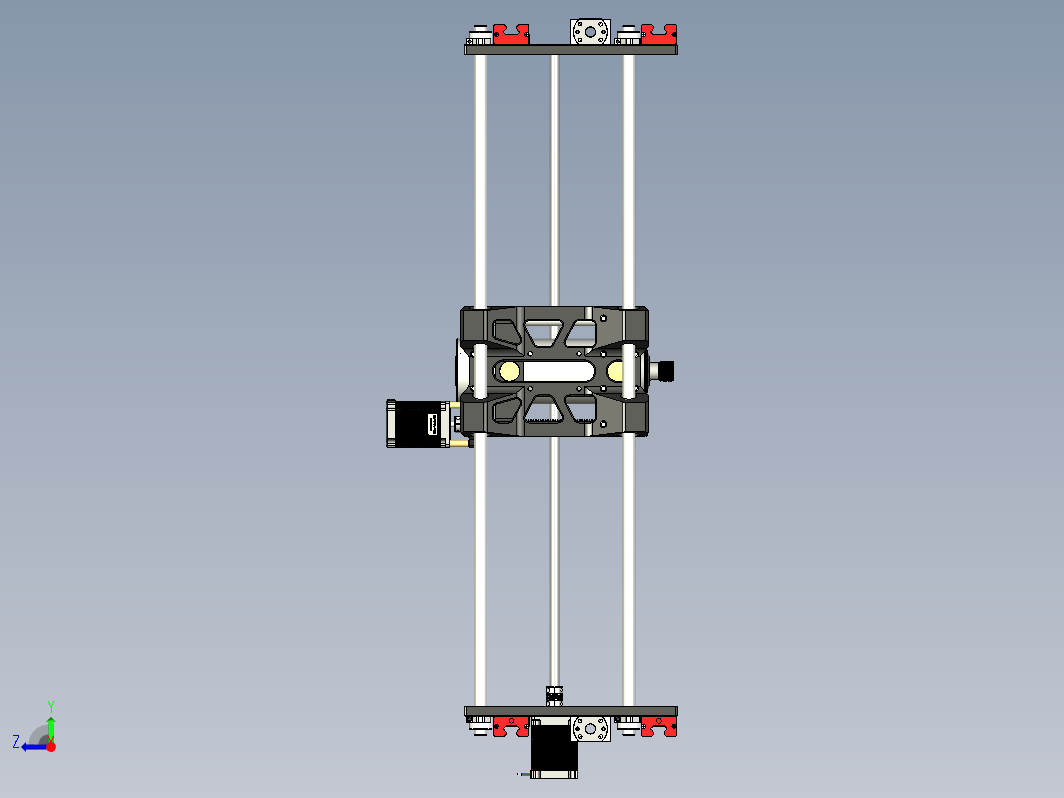 CNC Router主轴置实验结构