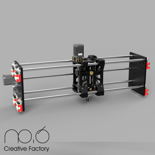 CNC Router主轴置实验结构缩略图