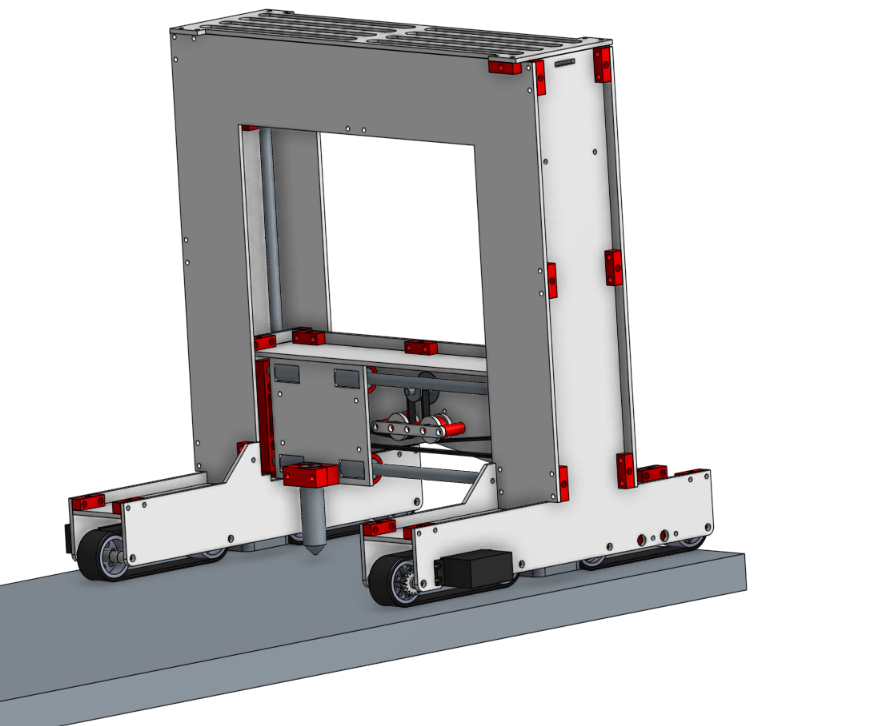 大型概念3D打印机 Infinite Y axis