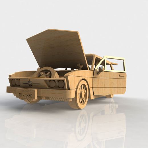 VW轿车激光切割