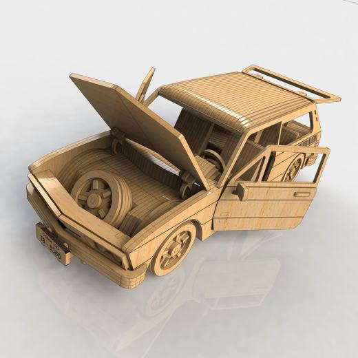 VW轿车激光切割缩略图