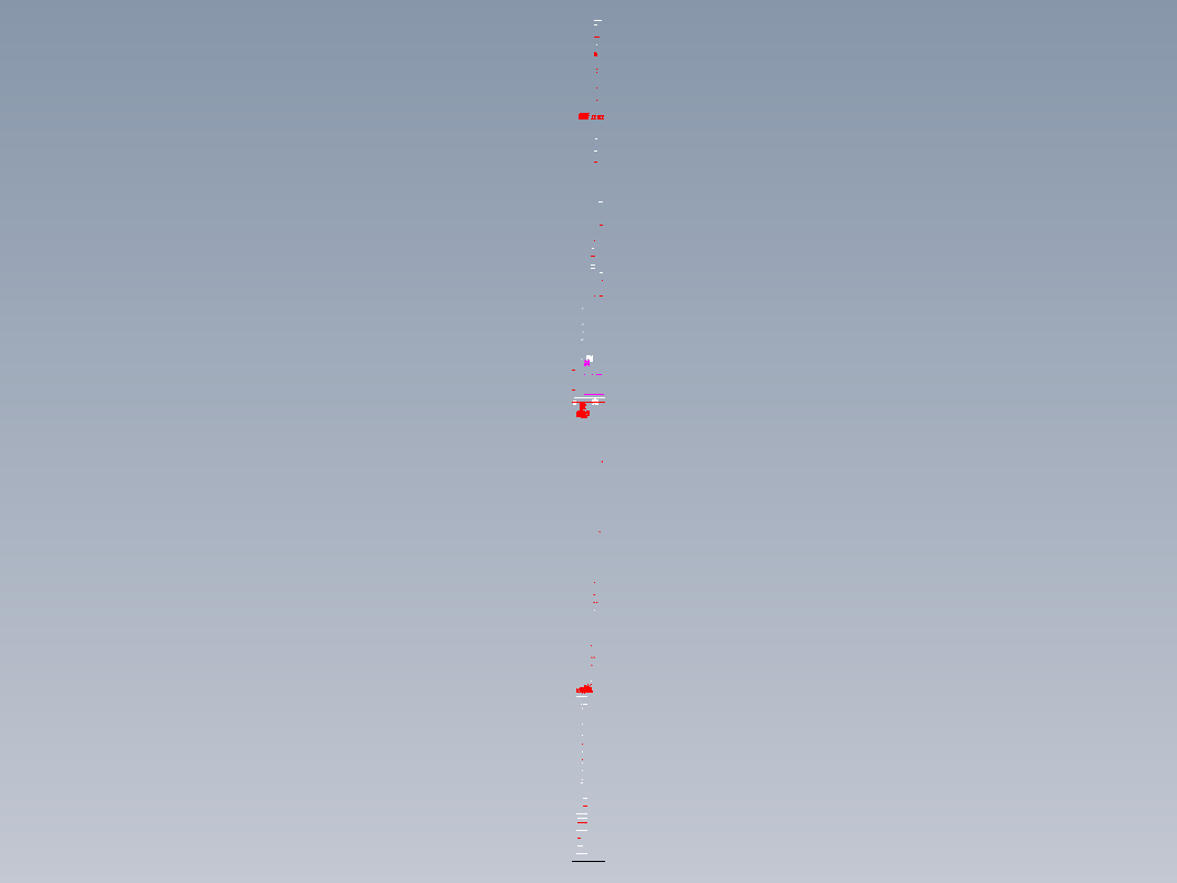 浮法玻璃架子图纸