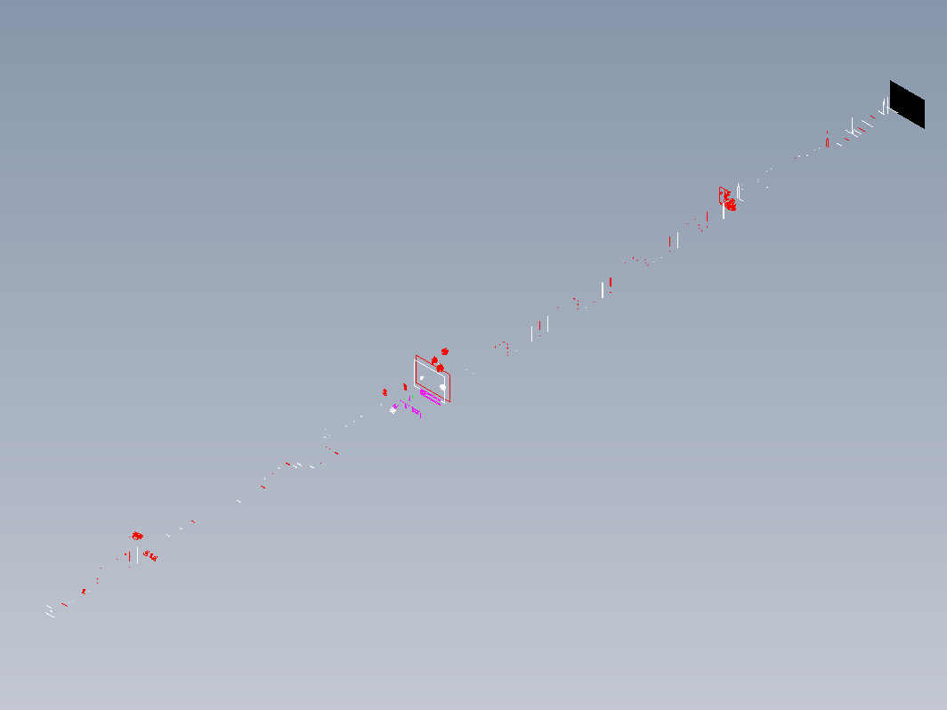 浮法玻璃架子图纸