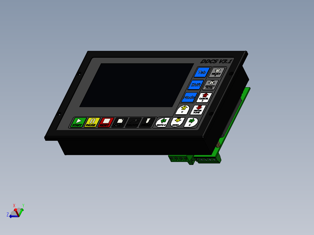 Taitran Technic 的 DDCS V3.1 4 轴 CNC 控制器系统