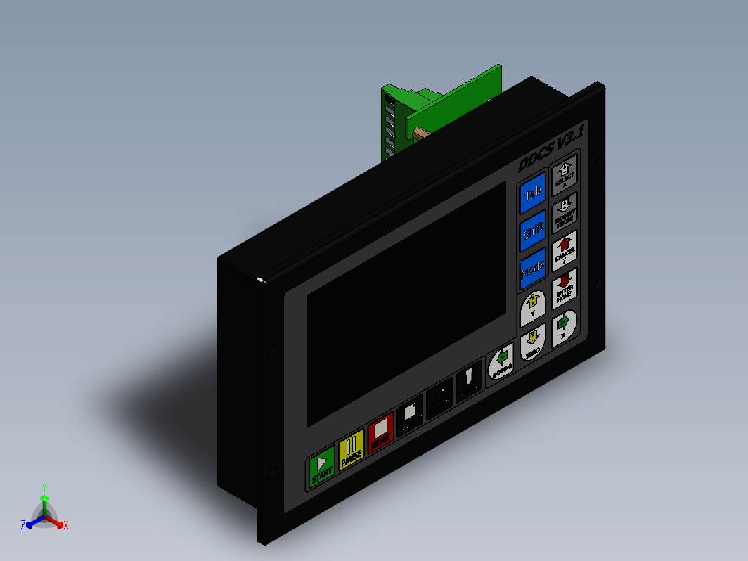 Taitran Technic 的 DDCS V3.1 4 轴 CNC 控制器系统