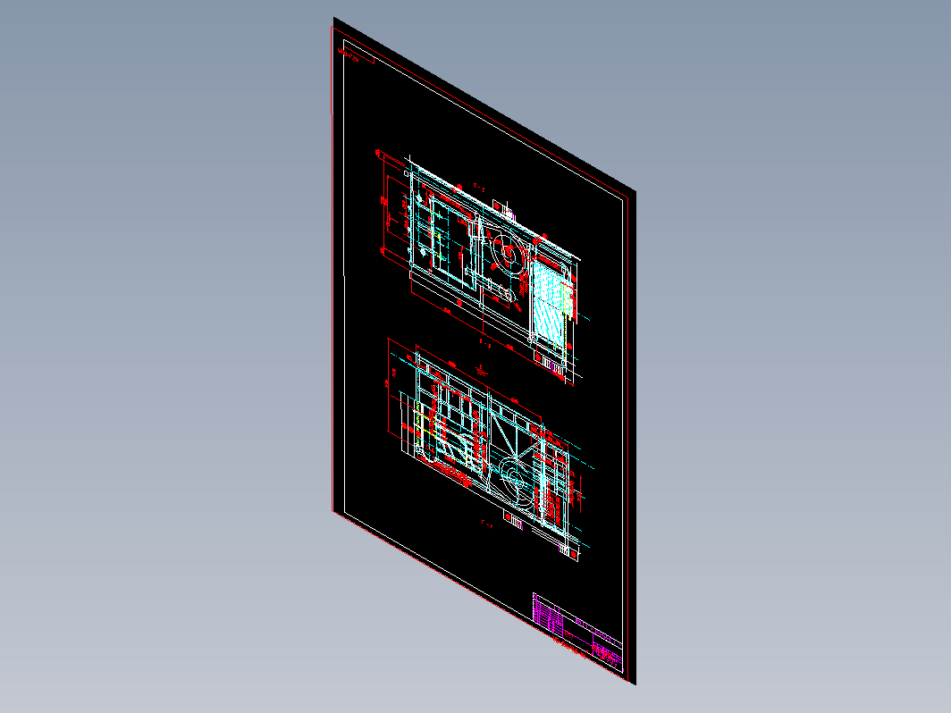 锅炉图纸