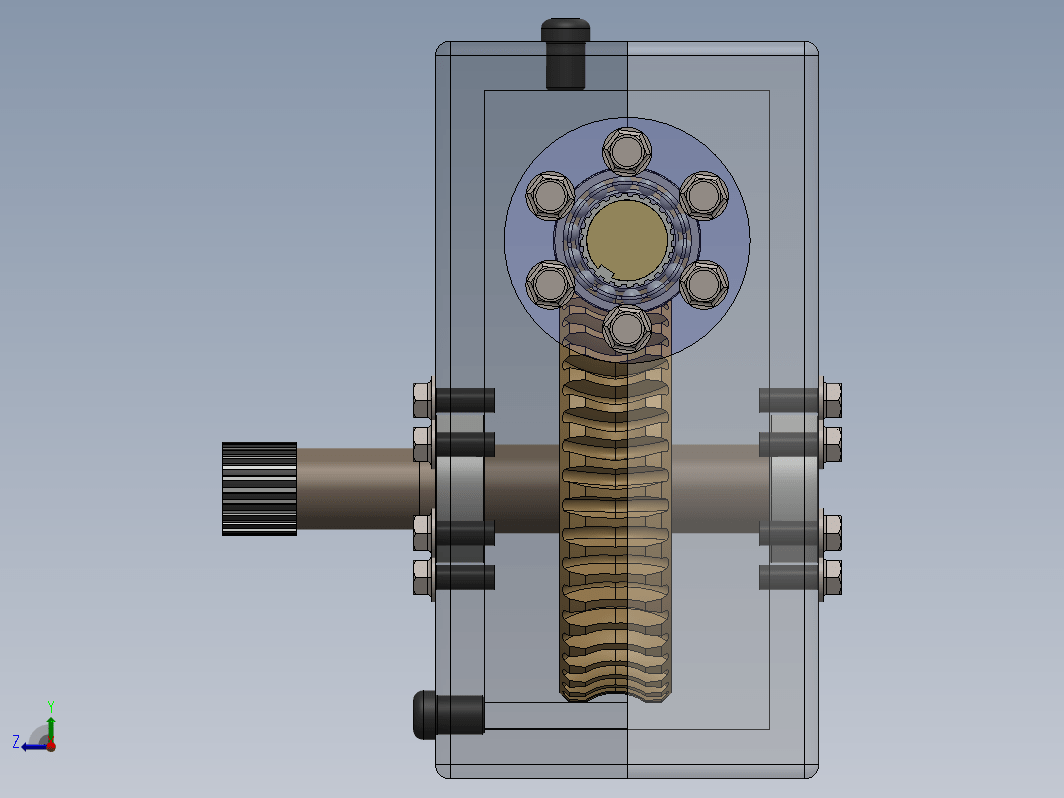 蜗轮蜗杆箱 Worm Gear Box减速机器