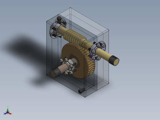 蜗轮蜗杆箱 Worm Gear Box减速机器缩略图