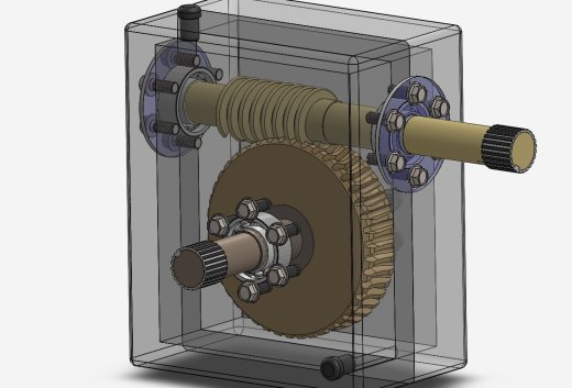 蜗轮蜗杆箱 Worm Gear Box减速机器缩略图