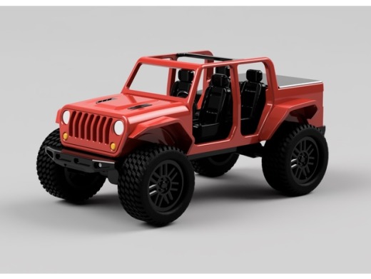 Open JEEP玩具吉普车缩略图