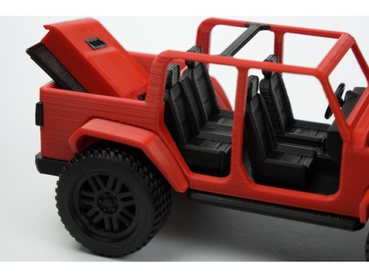 Open JEEP玩具吉普车缩略图