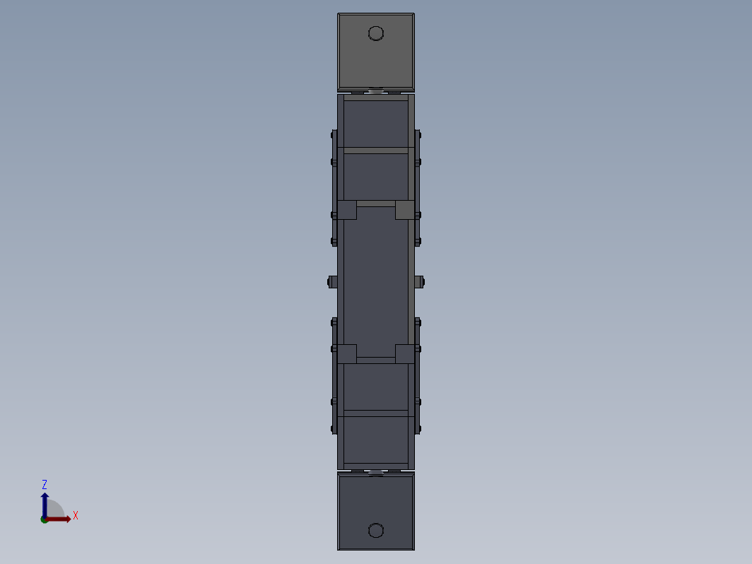 多层可折叠木盒结构3D图纸+Solidworks设计