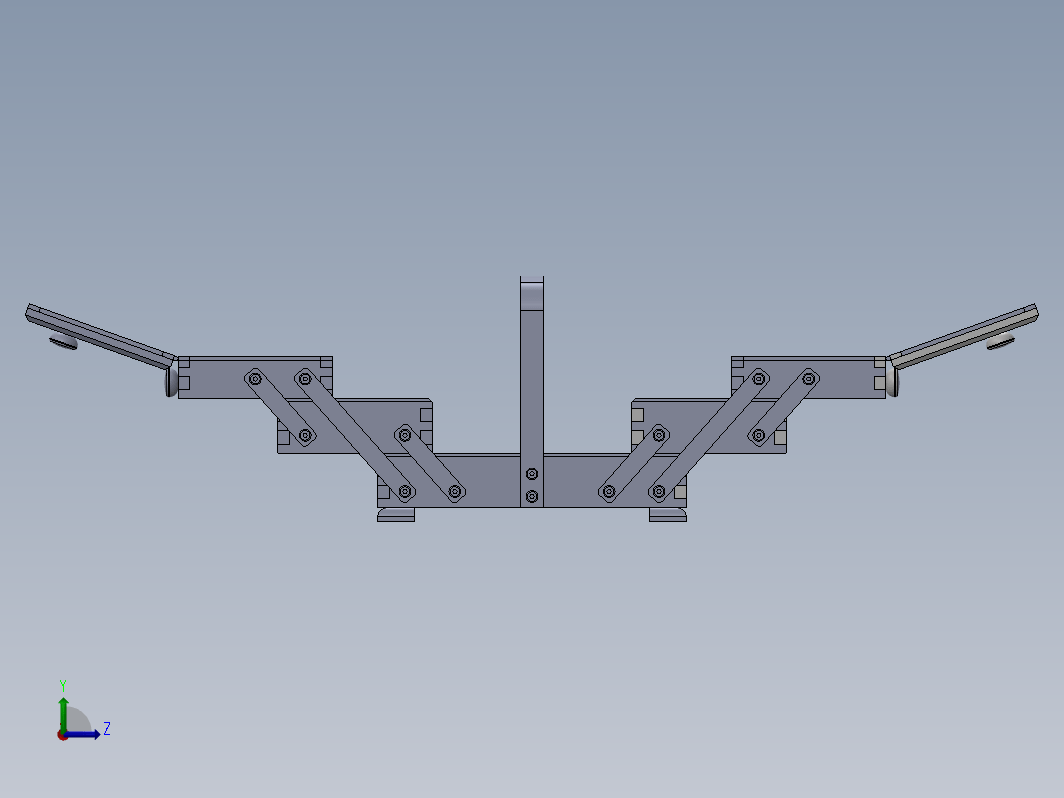 多层可折叠木盒结构3D图纸+Solidworks设计