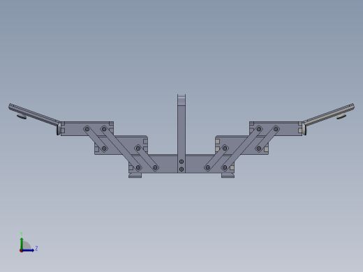 多层可折叠木盒结构3D图纸+Solidworks设计缩略图