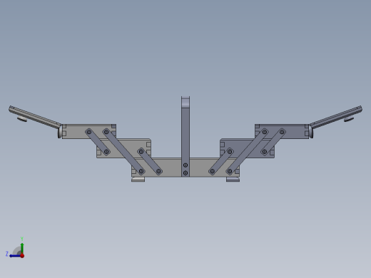 多层可折叠木盒结构3D图纸+Solidworks设计缩略图