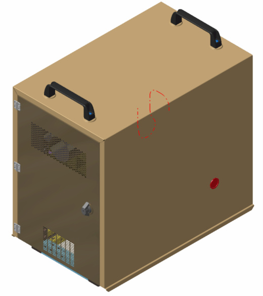 空压机柜 air compressor cabinet缩略图