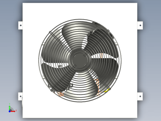 热泵机器3d建模，压缩机，冷凝器，蒸发器，节流装置，四通阀等零缩略图