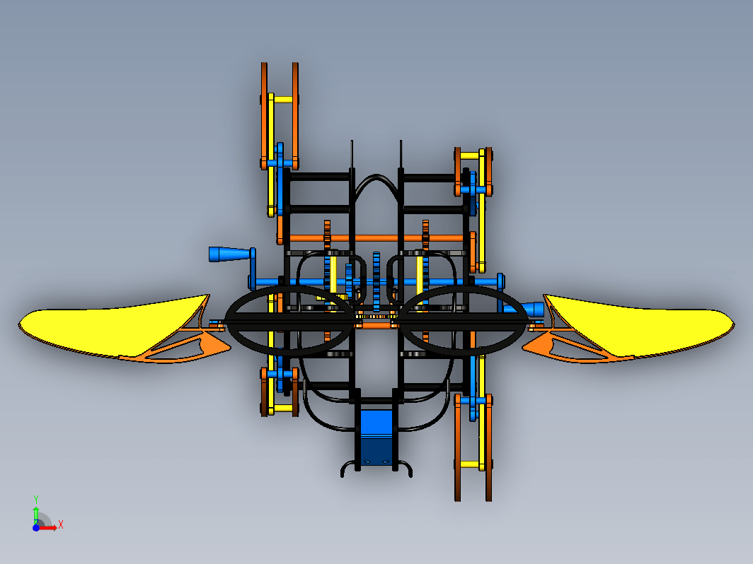 Flying spider飞天蜘蛛机构