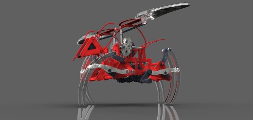 Flying spider飞天蜘蛛机构缩略图