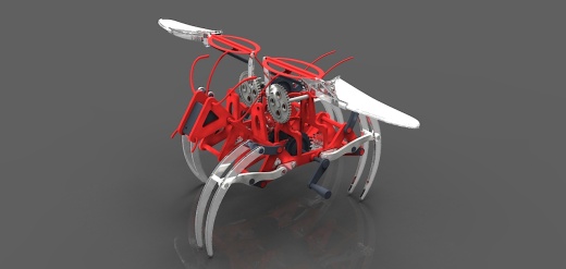 Flying spider飞天蜘蛛机构缩略图