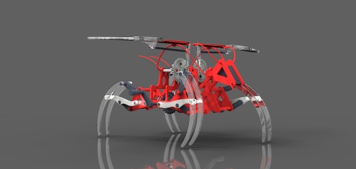 Flying spider飞天蜘蛛机构缩略图