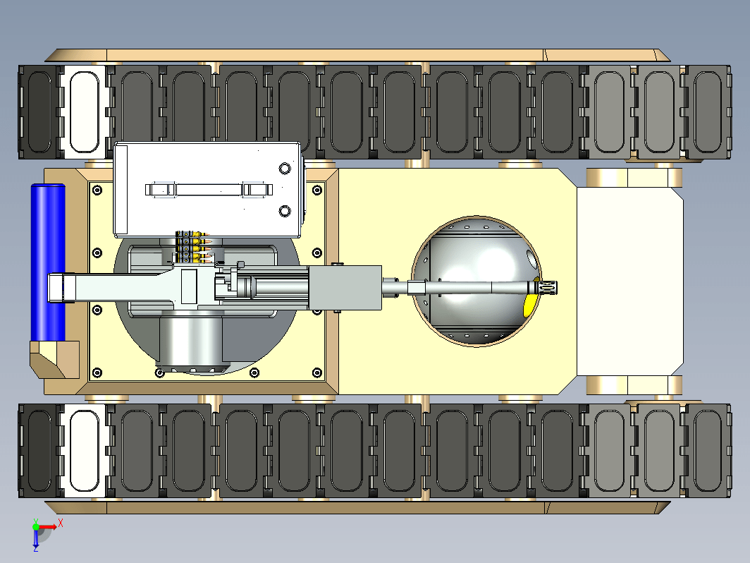 履带机器人 Assault robot