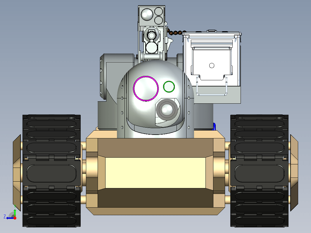 履带机器人 Assault robot