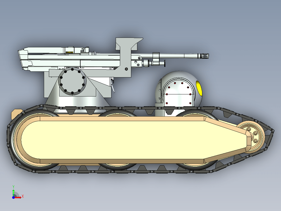 履带机器人 Assault robot