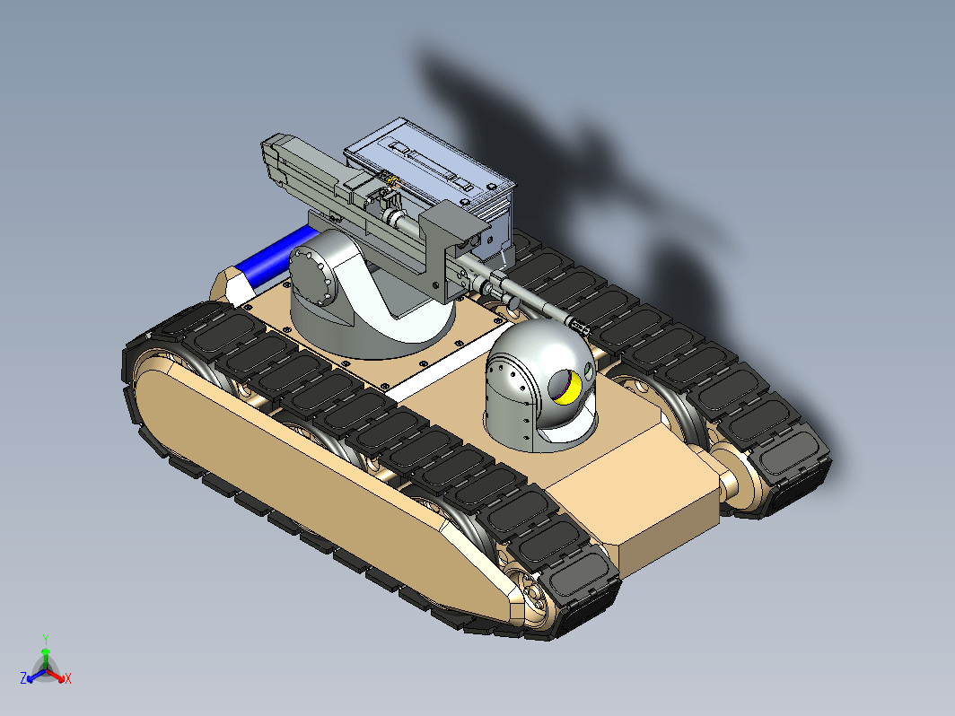 履带机器人 Assault robot