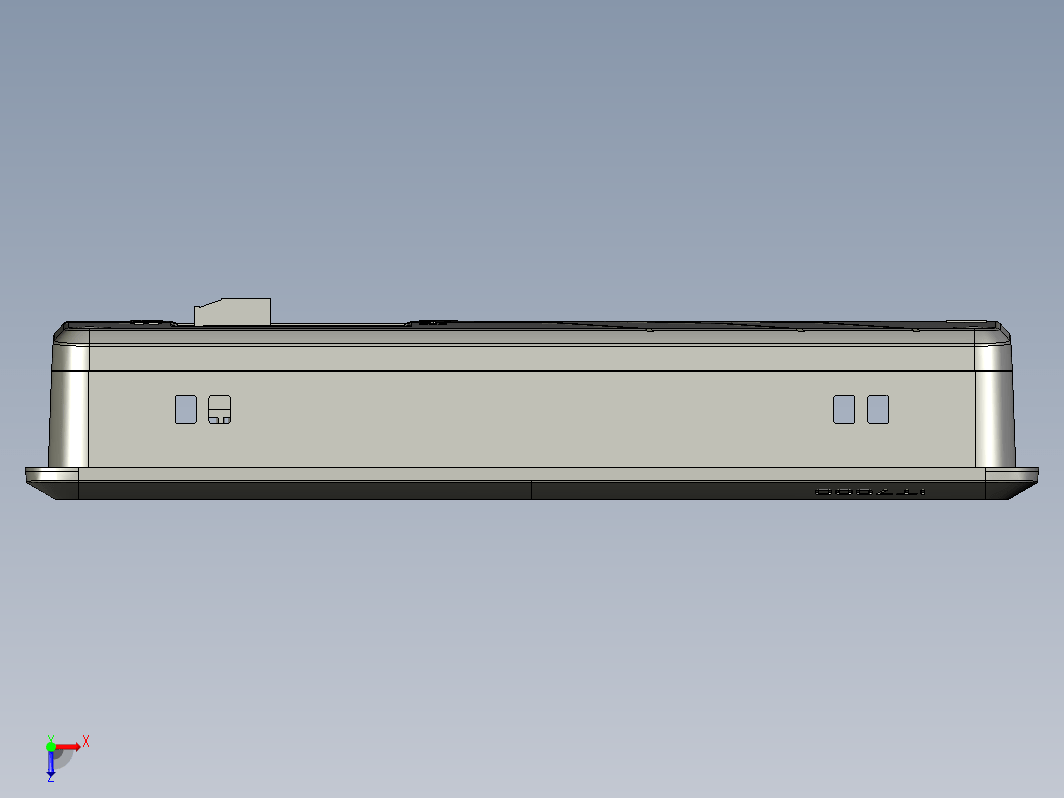 HMI人机界面01450030-WXSTEP_B00（整机外形STEP模型）