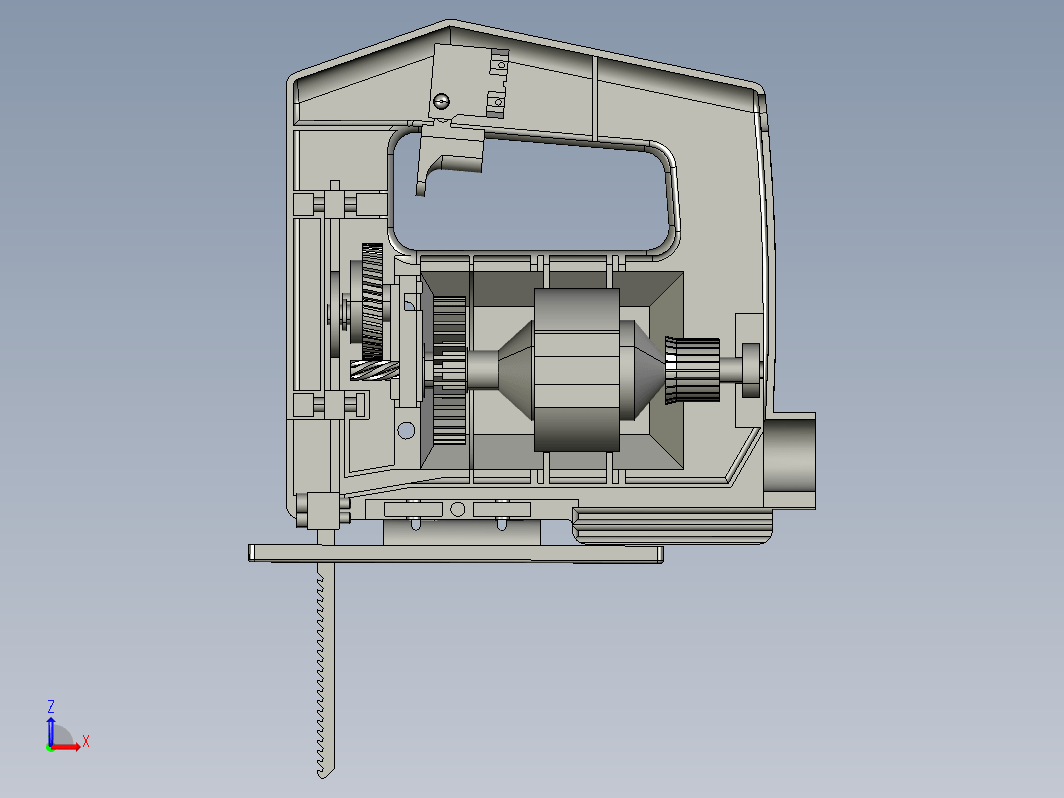 Jigsaw钢丝锯内部结构