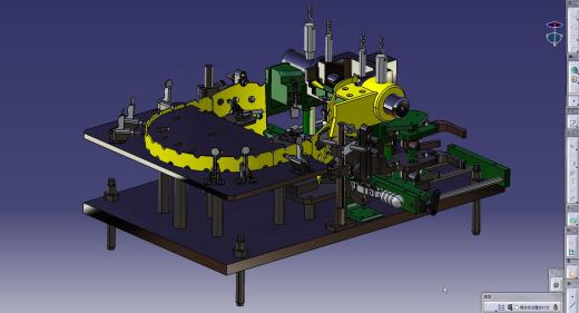 钢包芯焊接夹具