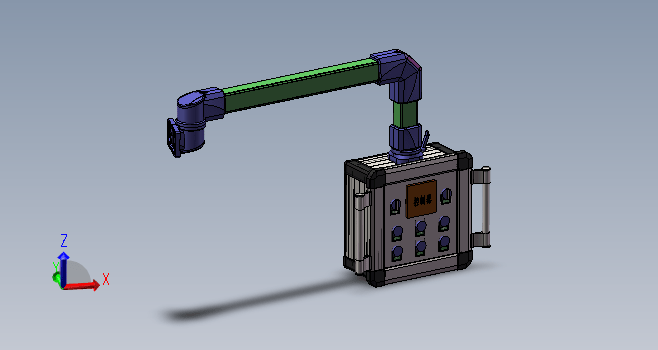 solidworks悬臂操作箱