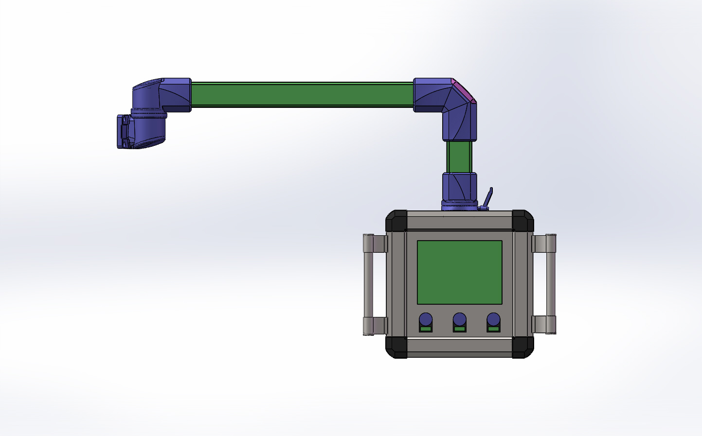 solidworks悬臂操作箱