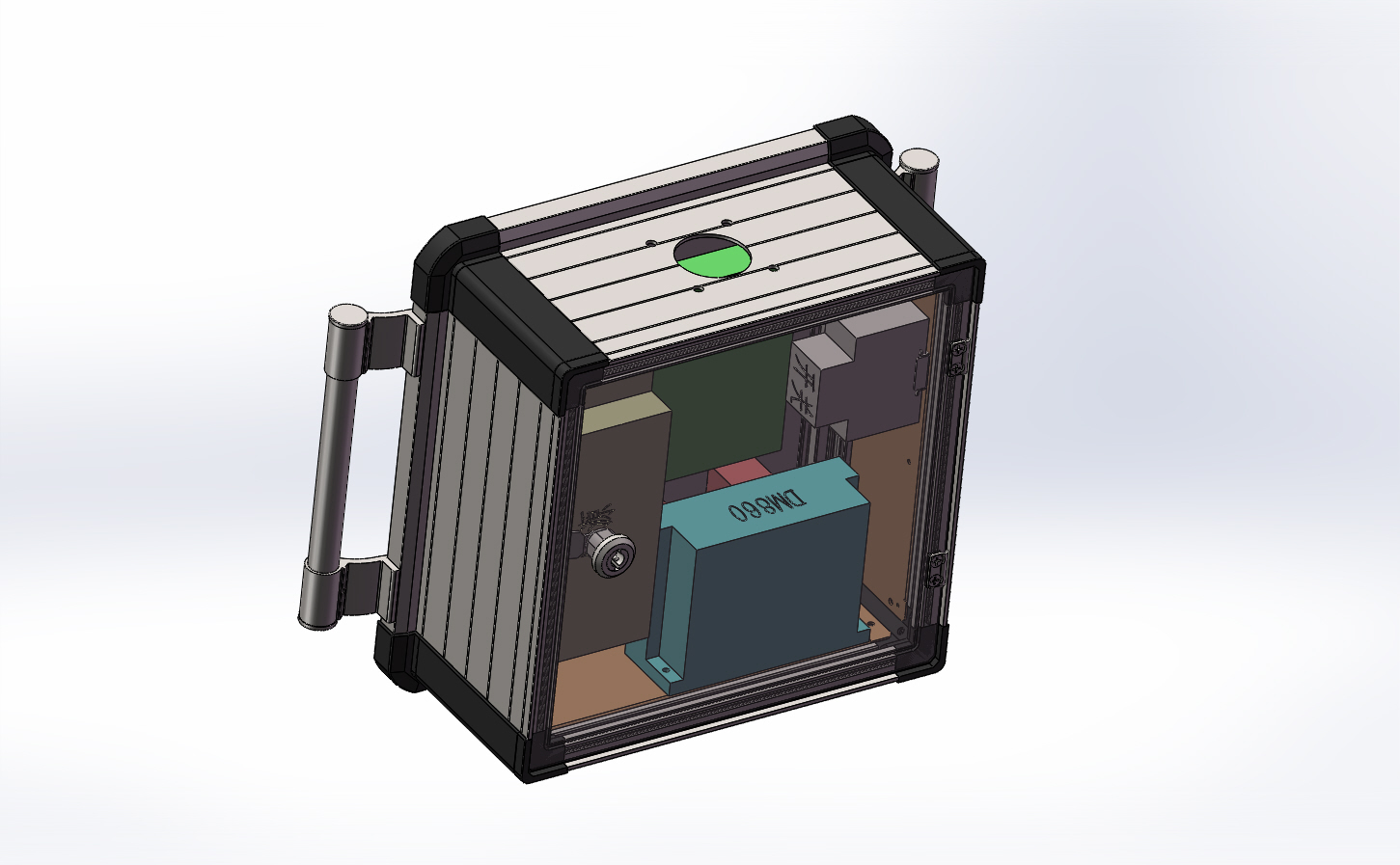 solidworks悬臂操作箱