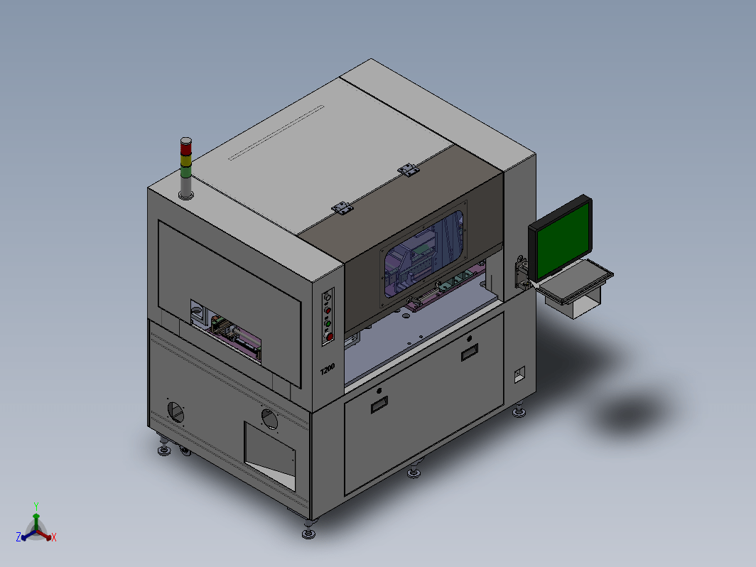 自动化PCB板贴胶机